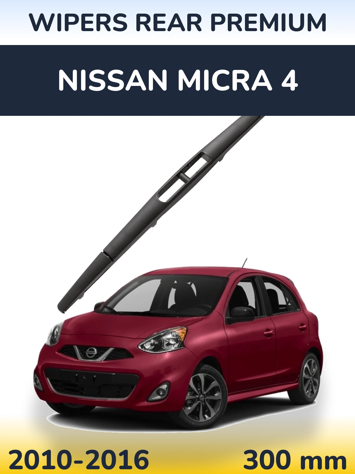 Ștergătoare WIPERS REAR PREMIUM pentru Nissan Micra 4