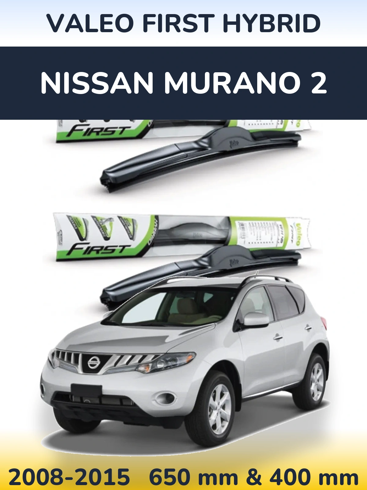 Ștergătoare Valeo First Hybrid pentru Nissan Murano 2