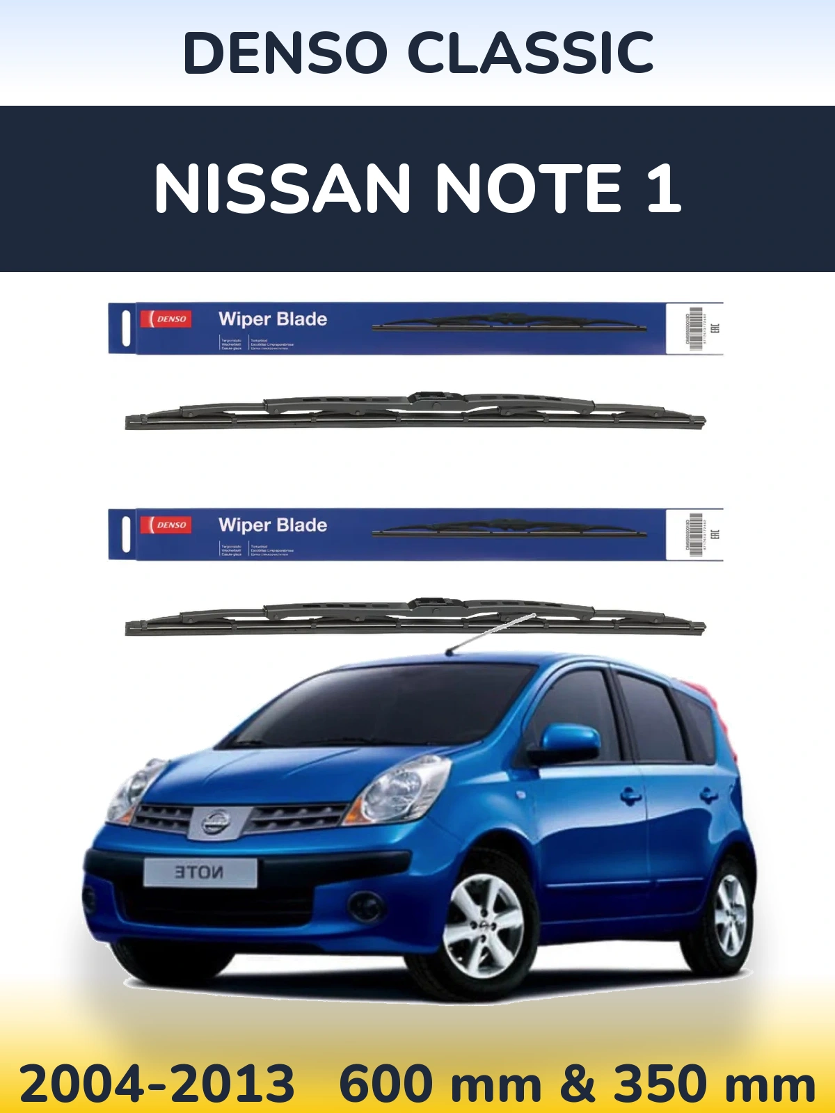 Ștergătoare Denso Classic pentru Nissan Note 1