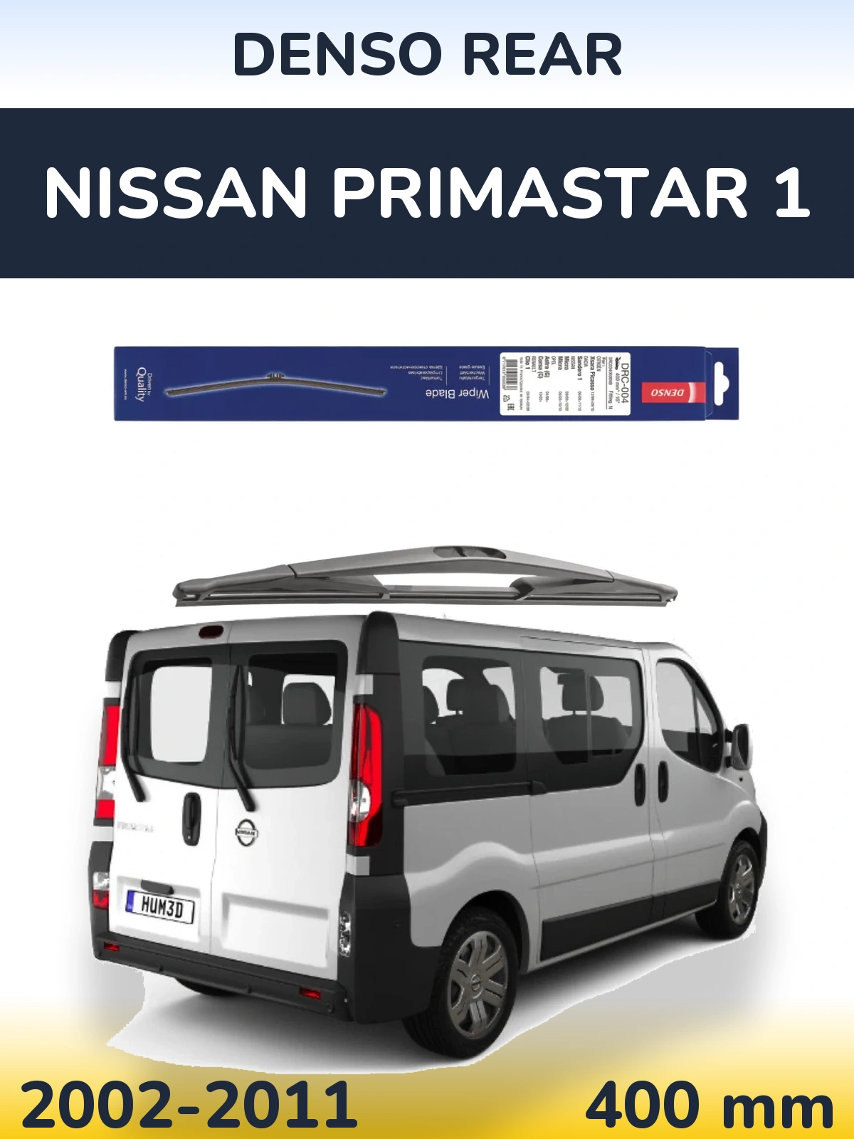 Ștergătoare Denso Rear pentru Nissan Primastar 1