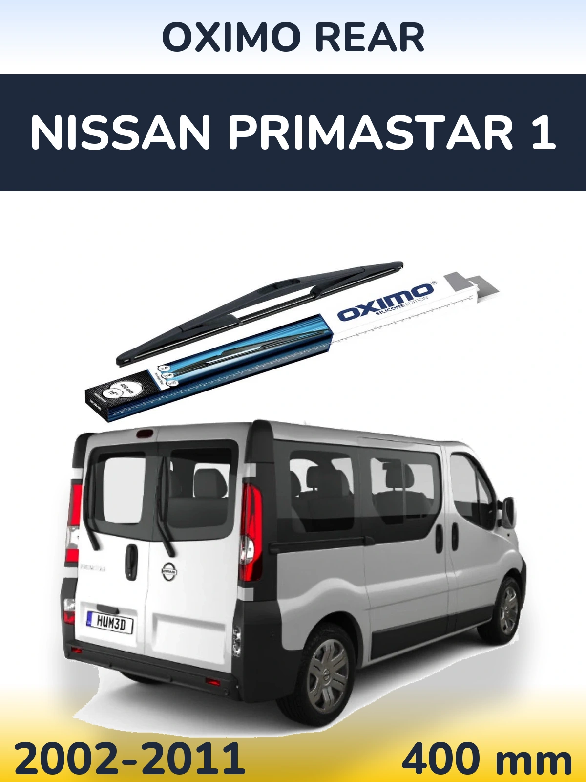 Ștergătoare Oximo Rear pentru Nissan Primastar 1