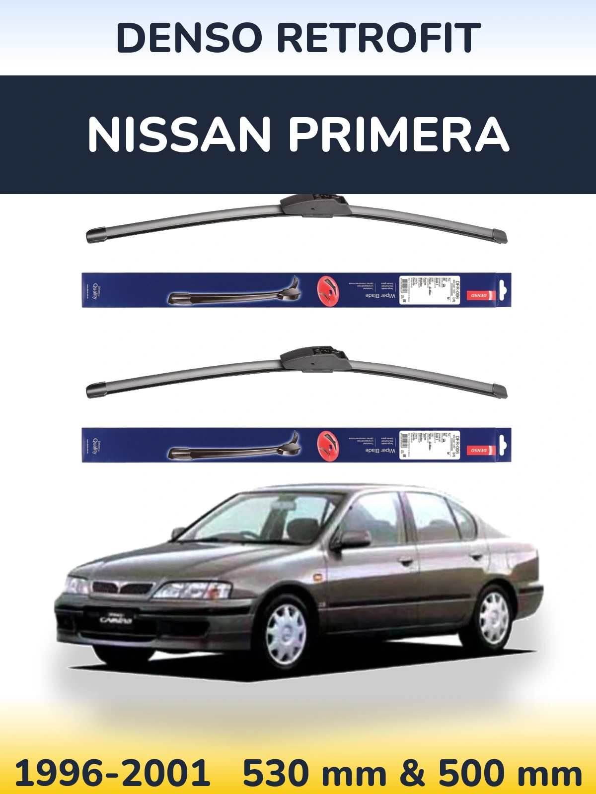 Ștergătoare Denso Retrofit pentru Nissan Primera