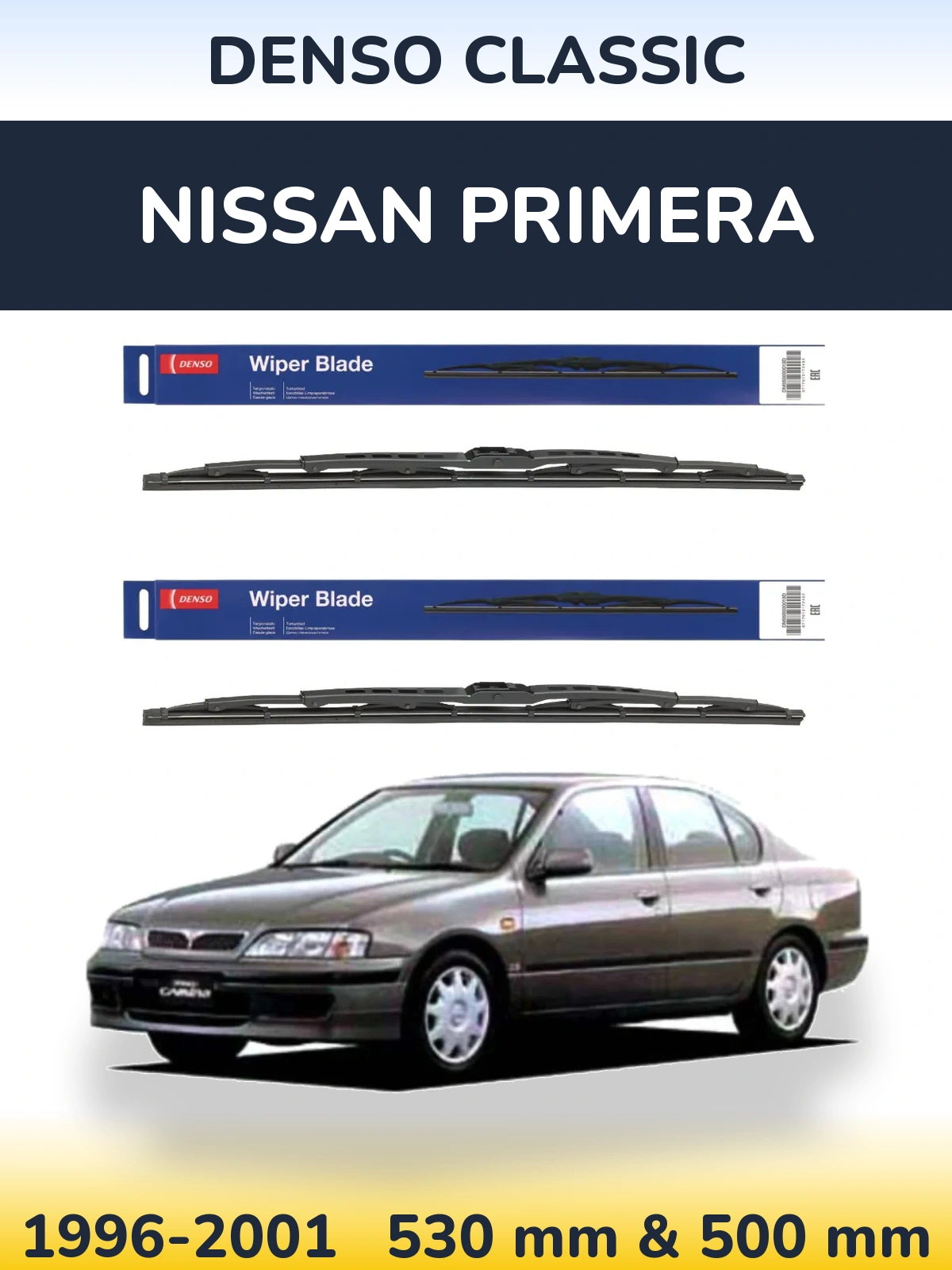 Ștergătoare Denso Classic pentru Nissan Primera