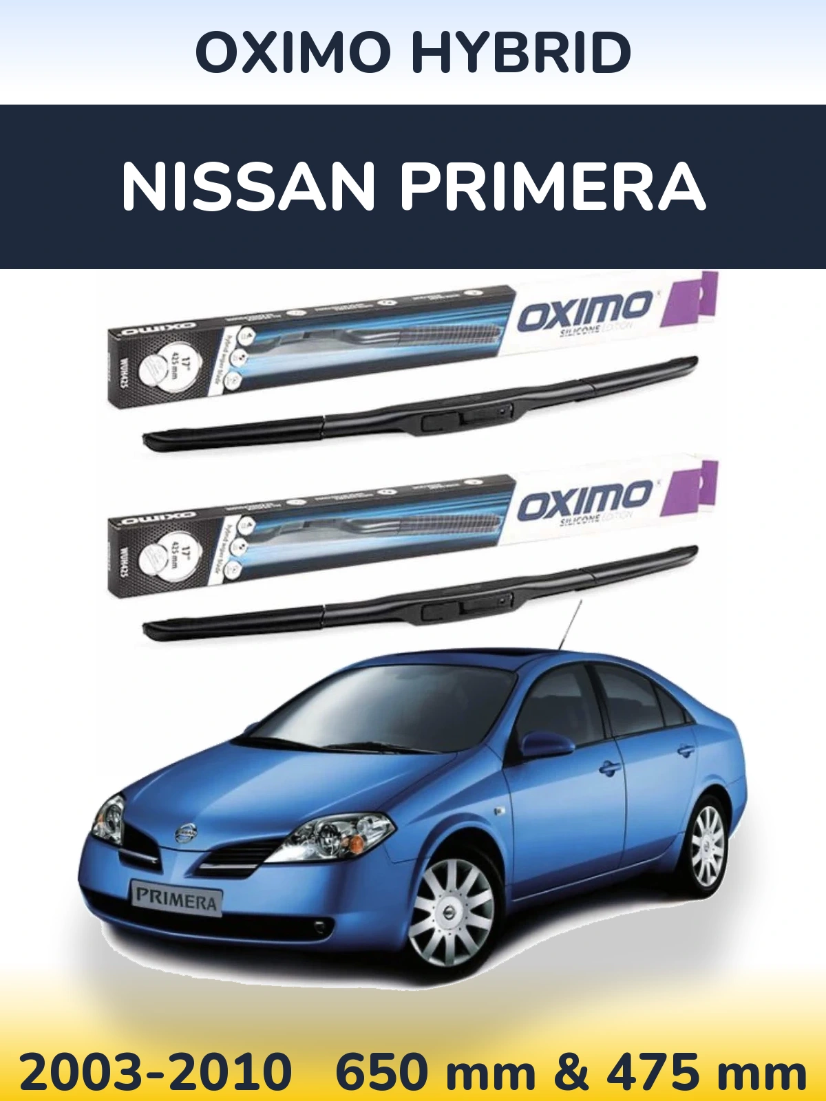 Ștergătoare Oximo Hybrid pentru Nissan Primera