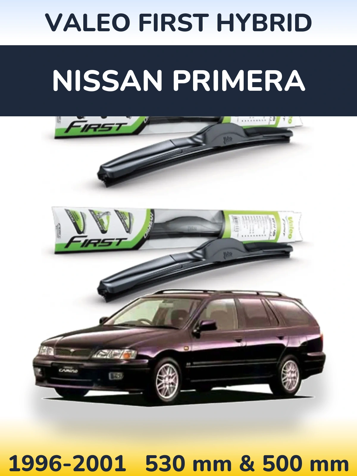 Ștergătoare Valeo First Hybrid pentru Nissan Primera