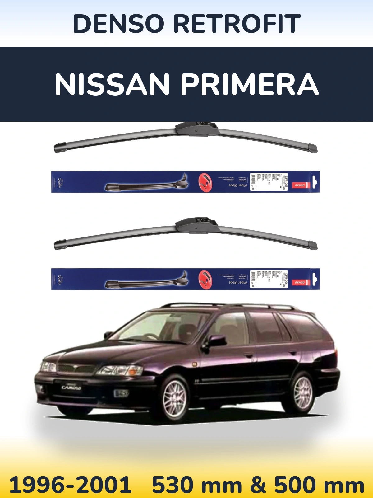 Ștergătoare Denso Retrofit pentru Nissan Primera