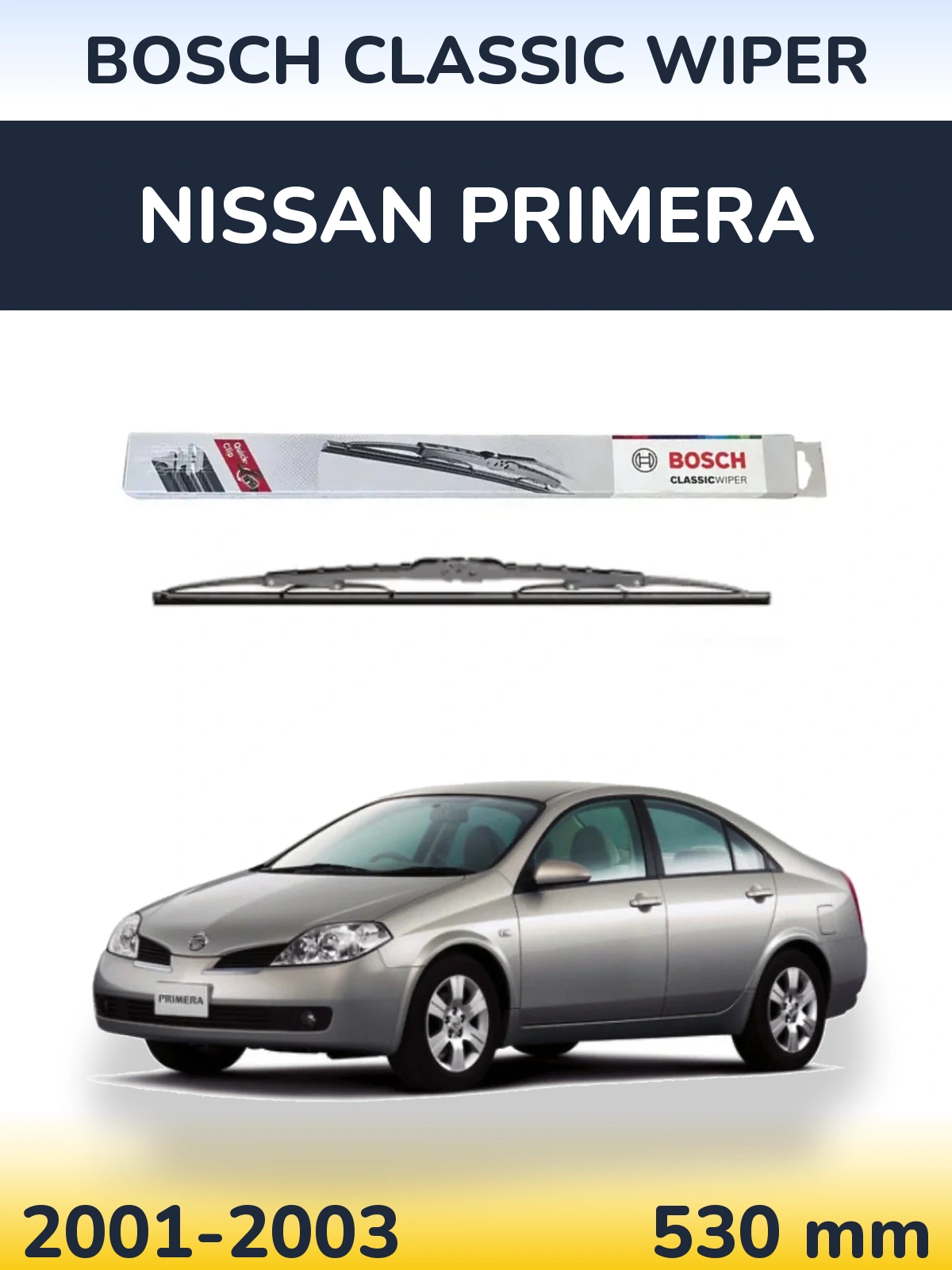 Ștergătoare BOSCH Classic Wiper pentru Nissan Primera