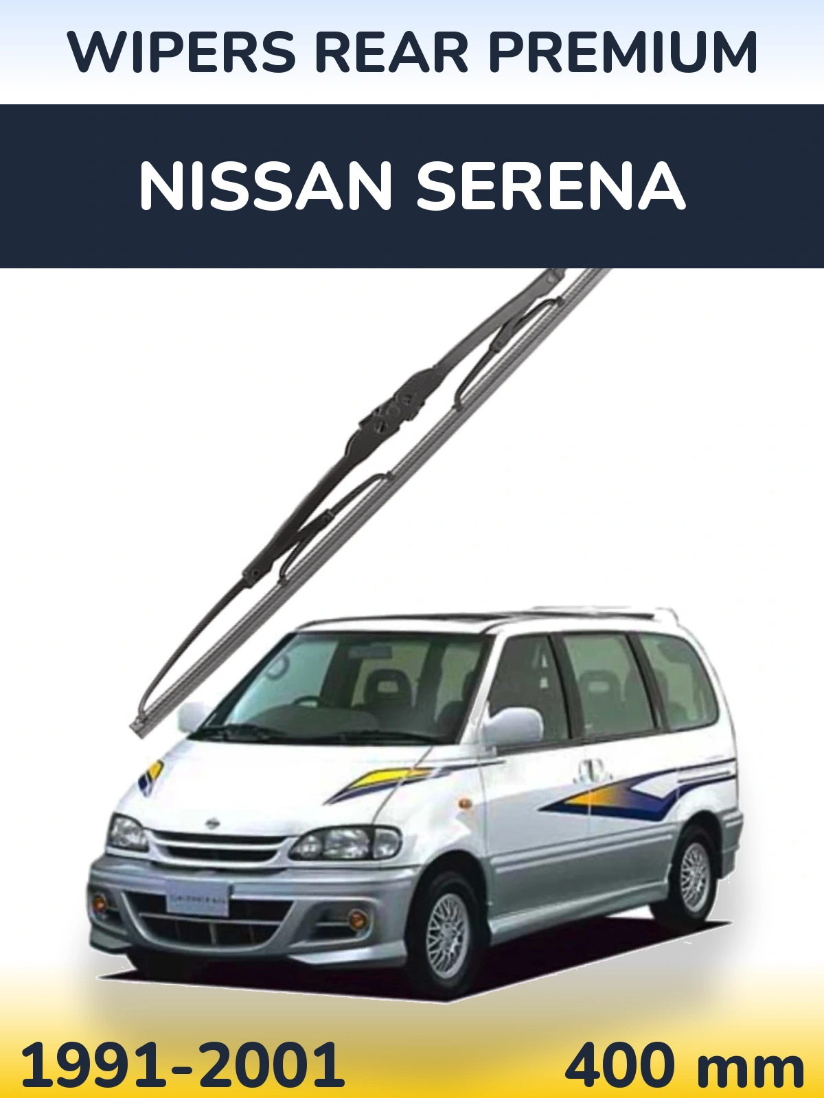 Ștergătoare WIPERS REAR PREMIUM pentru Nissan Serena