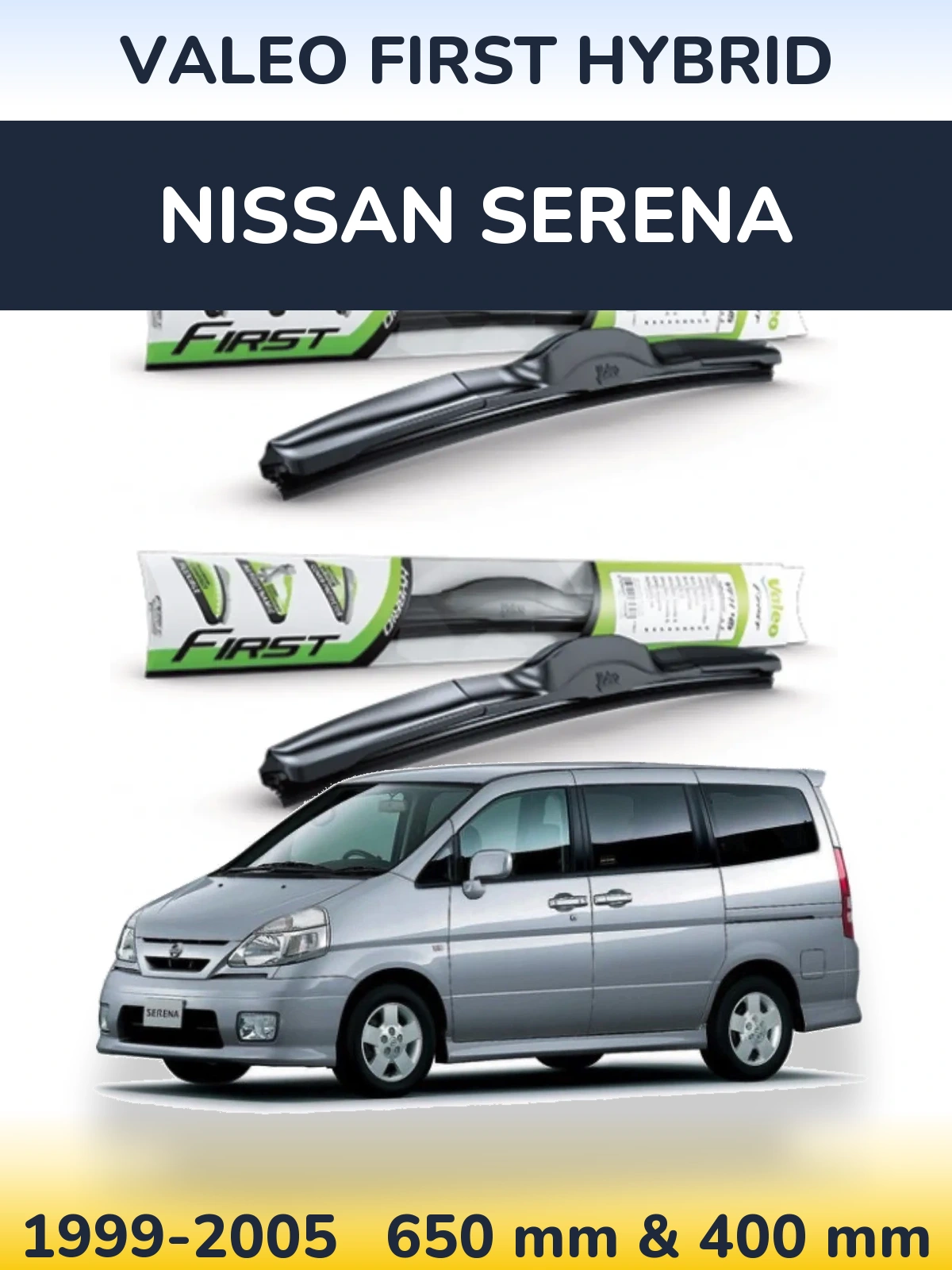 Ștergătoare Valeo First Hybrid pentru Nissan Serena