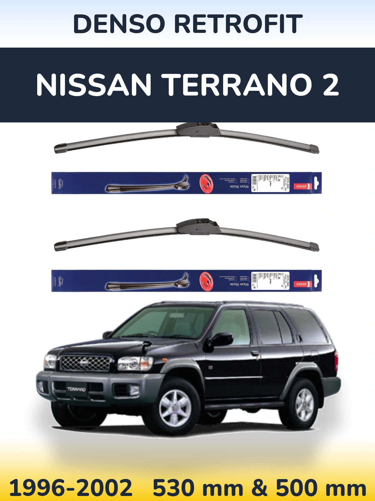 Ștergătoare Denso Retrofit pentru Nissan Terrano 2