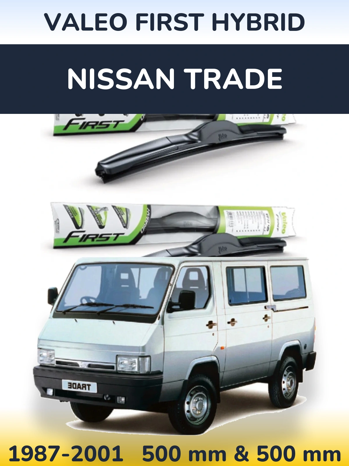 Ștergătoare Valeo First Hybrid pentru Nissan Trade