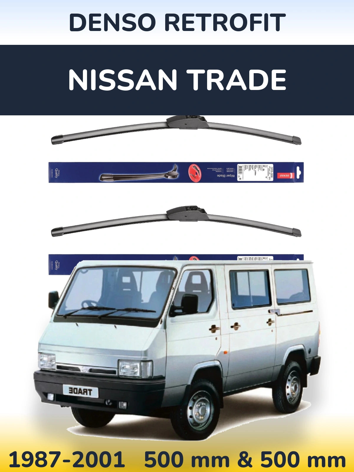 Ștergătoare Denso Retrofit pentru Nissan Trade
