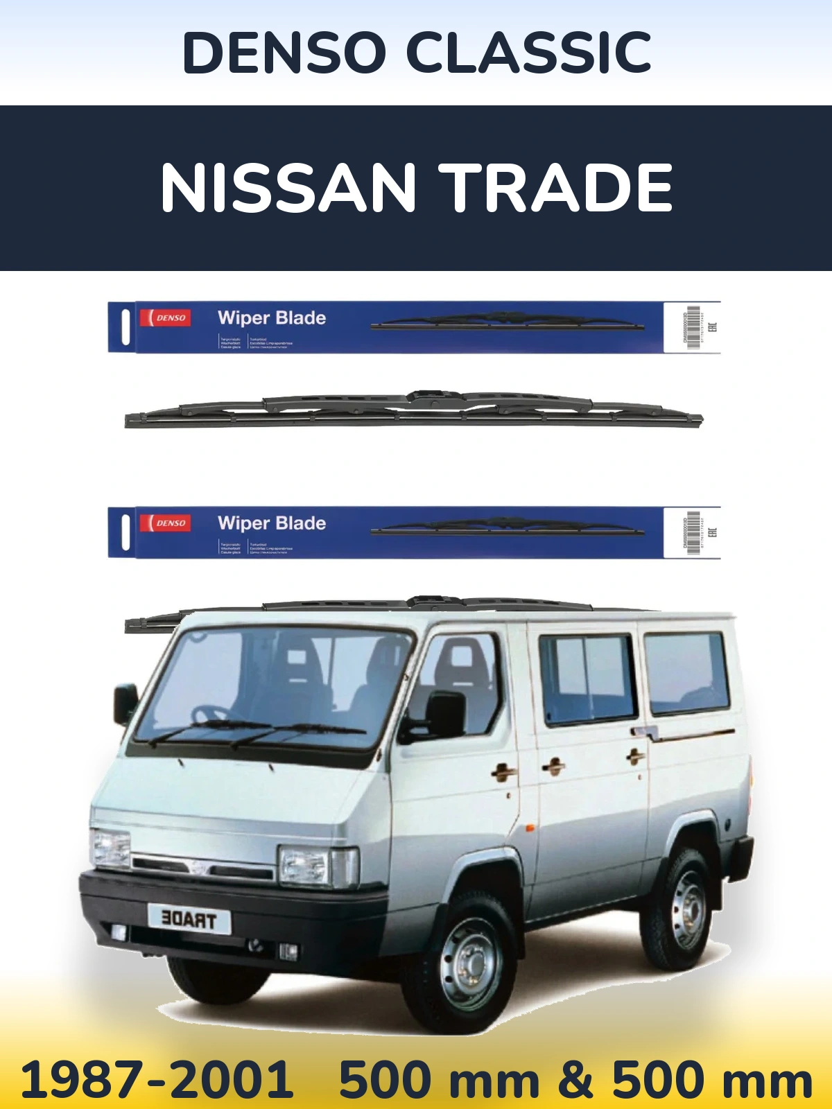 Ștergătoare Denso Classic pentru Nissan Trade