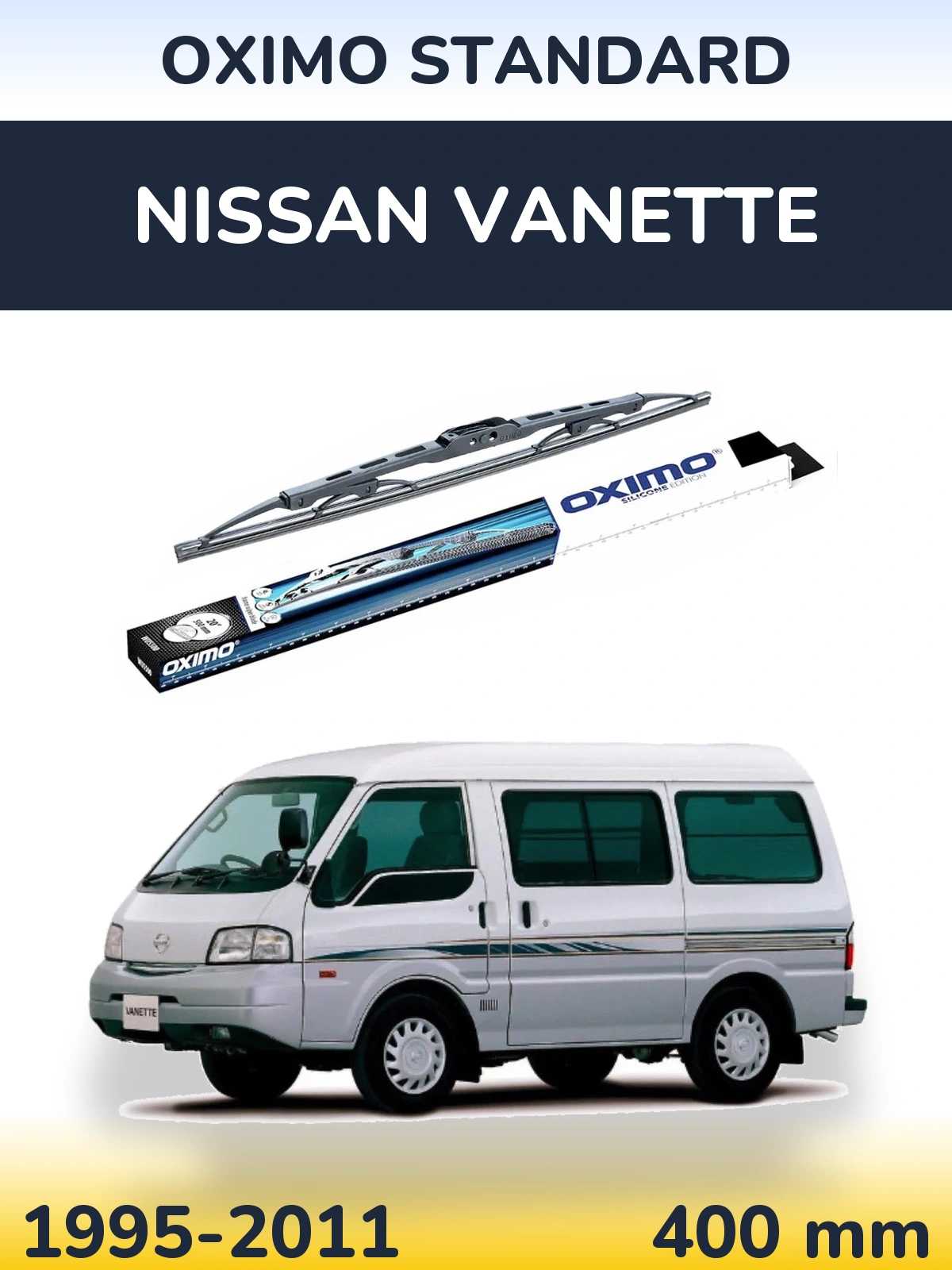 Ștergătoare Oximo Standard pentru Nissan Vanette