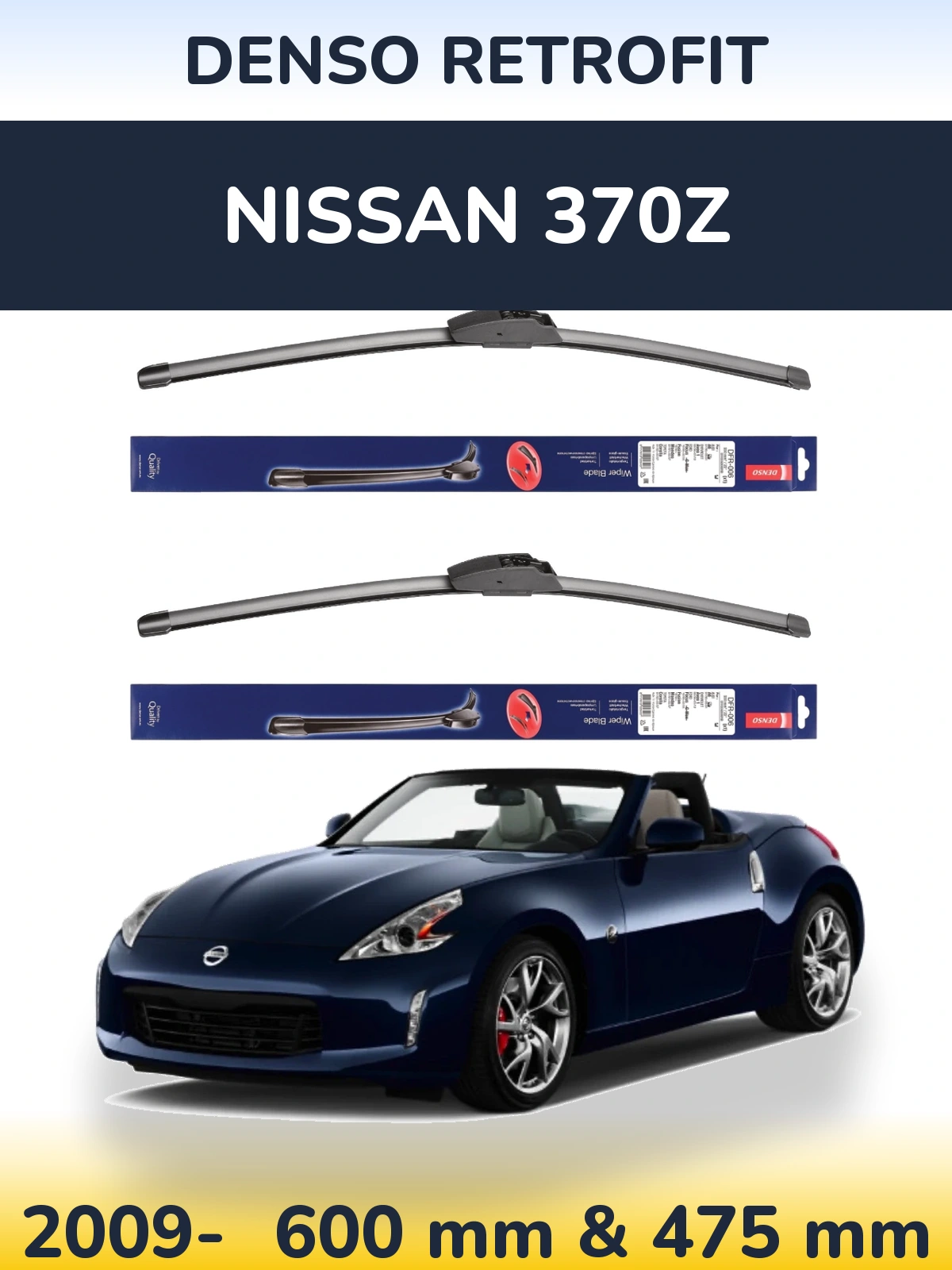 Ștergătoare Denso Retrofit pentru Nissan 370Z