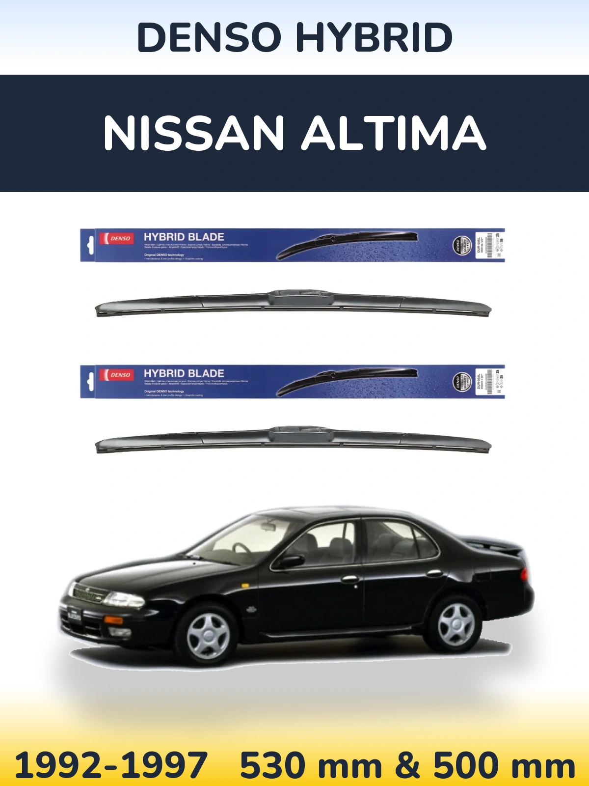 Ștergătoare Denso Hybrid pentru Nissan Altima