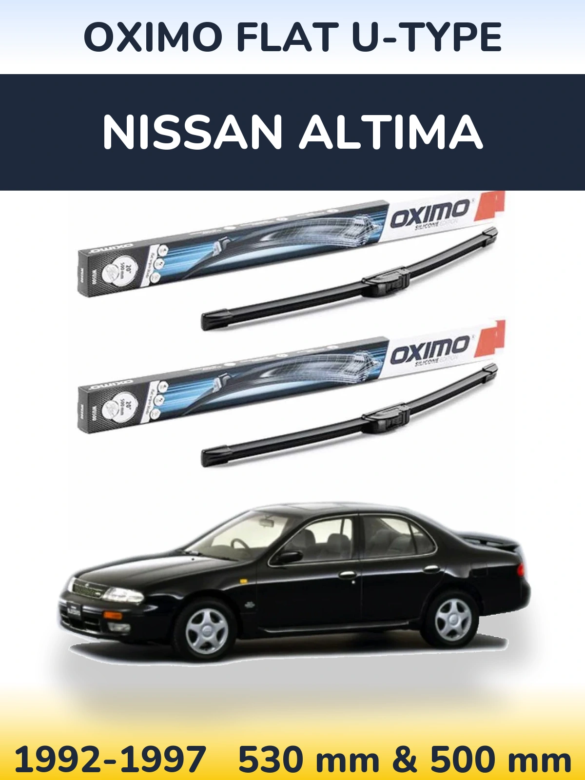 Ștergătoare Oximo Flat U-type pentru Nissan Altima