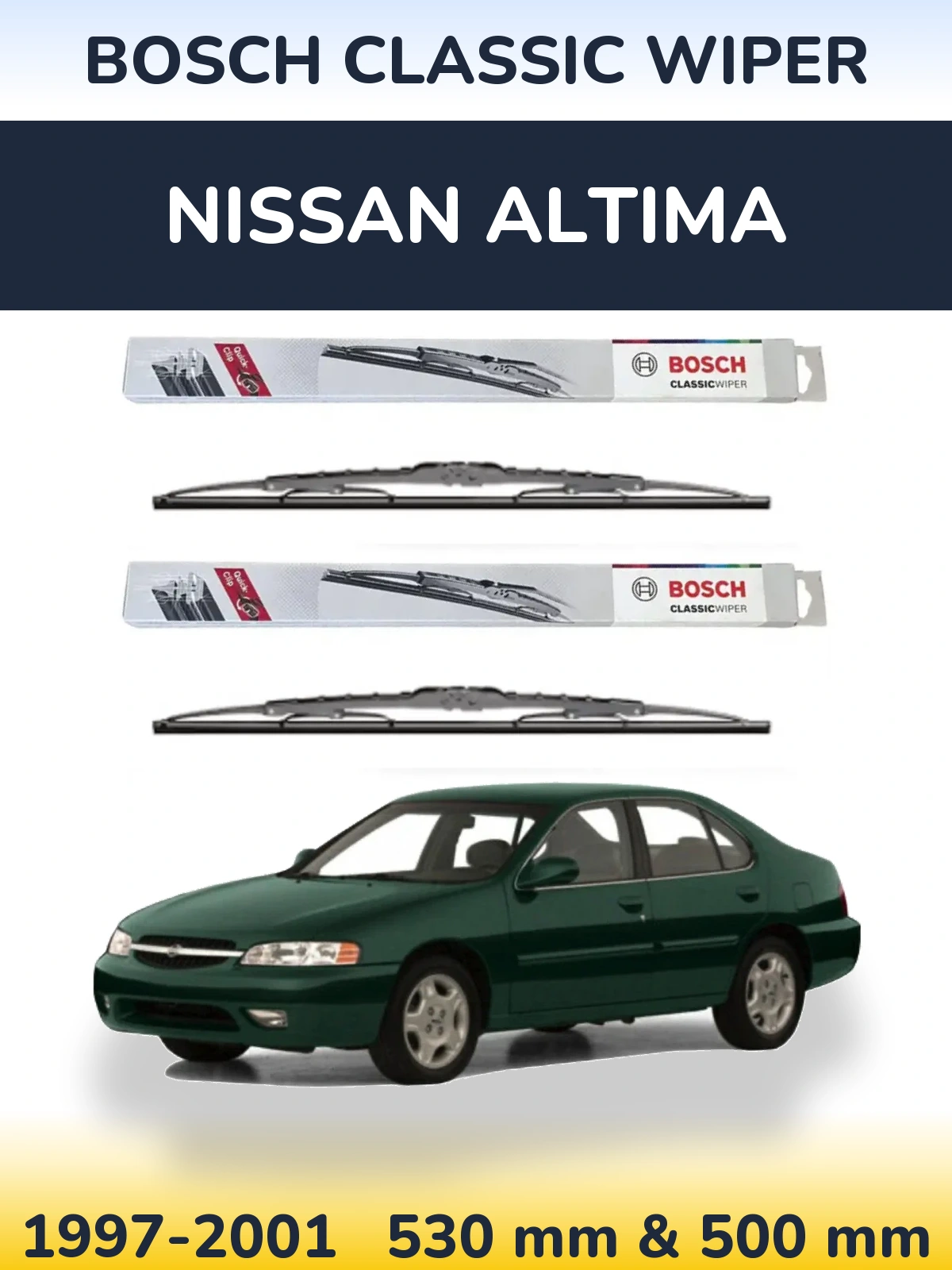 Ștergătoare BOSCH Classic Wiper pentru Nissan Altima