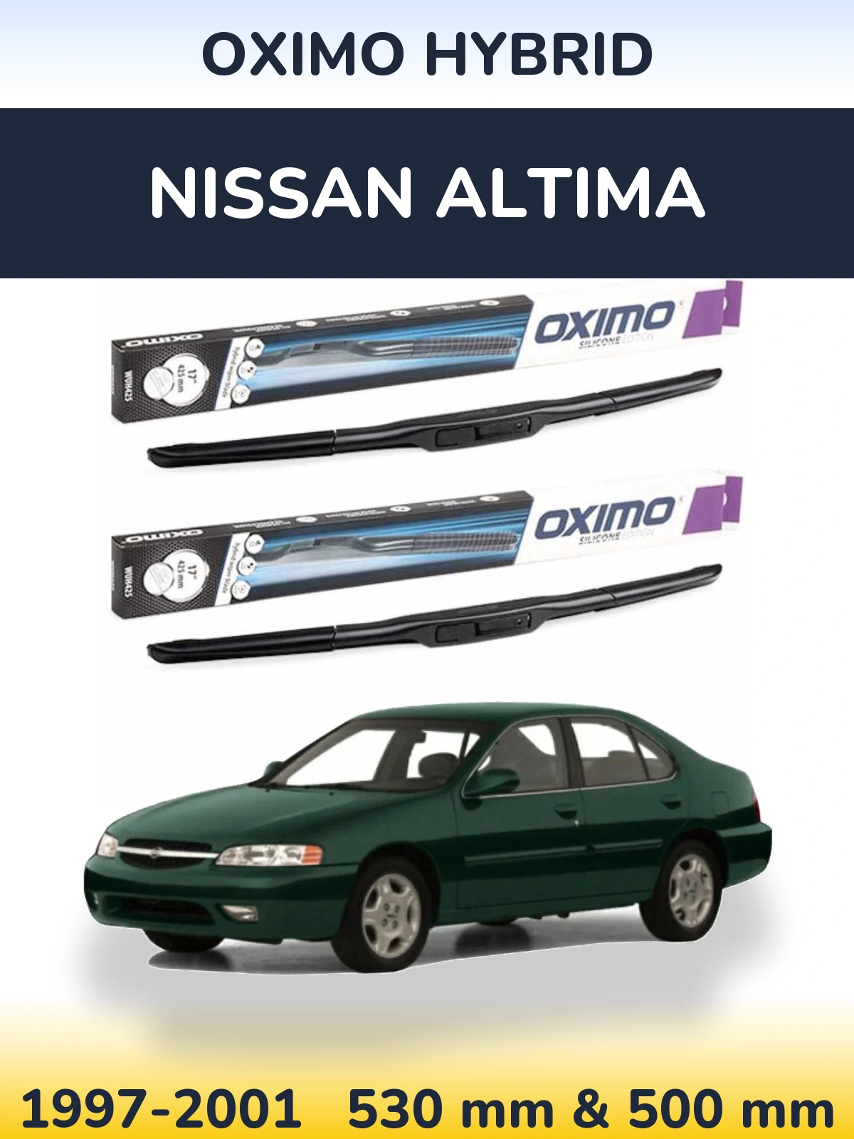 Ștergătoare Oximo Hybrid pentru Nissan Altima