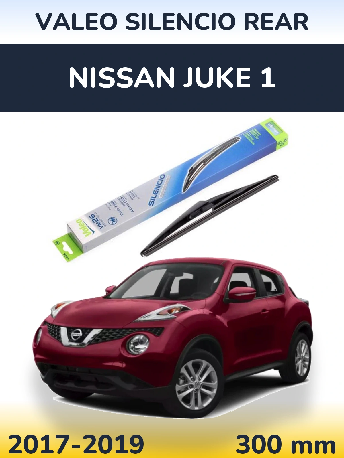 Ștergătoare Valeo Silencio Rear pentru Nissan Juke 1