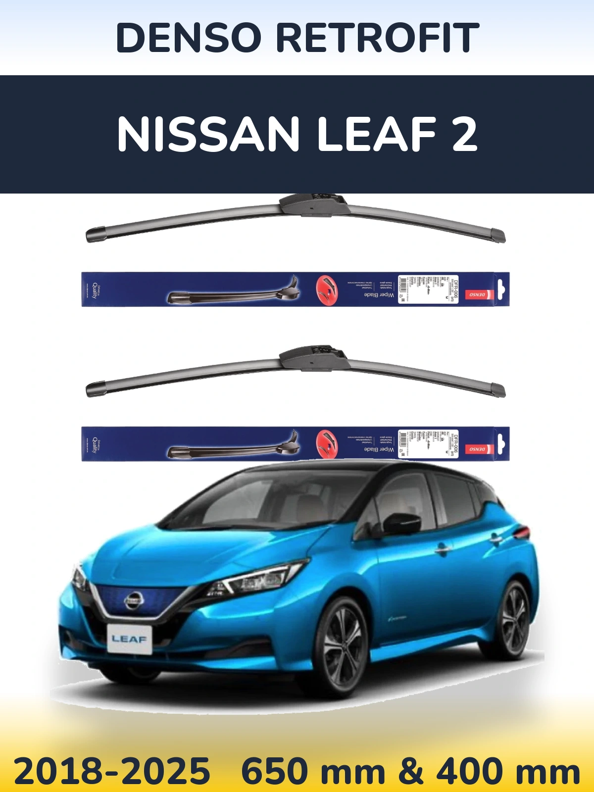 Ștergătoare Denso Retrofit pentru Nissan Leaf 2