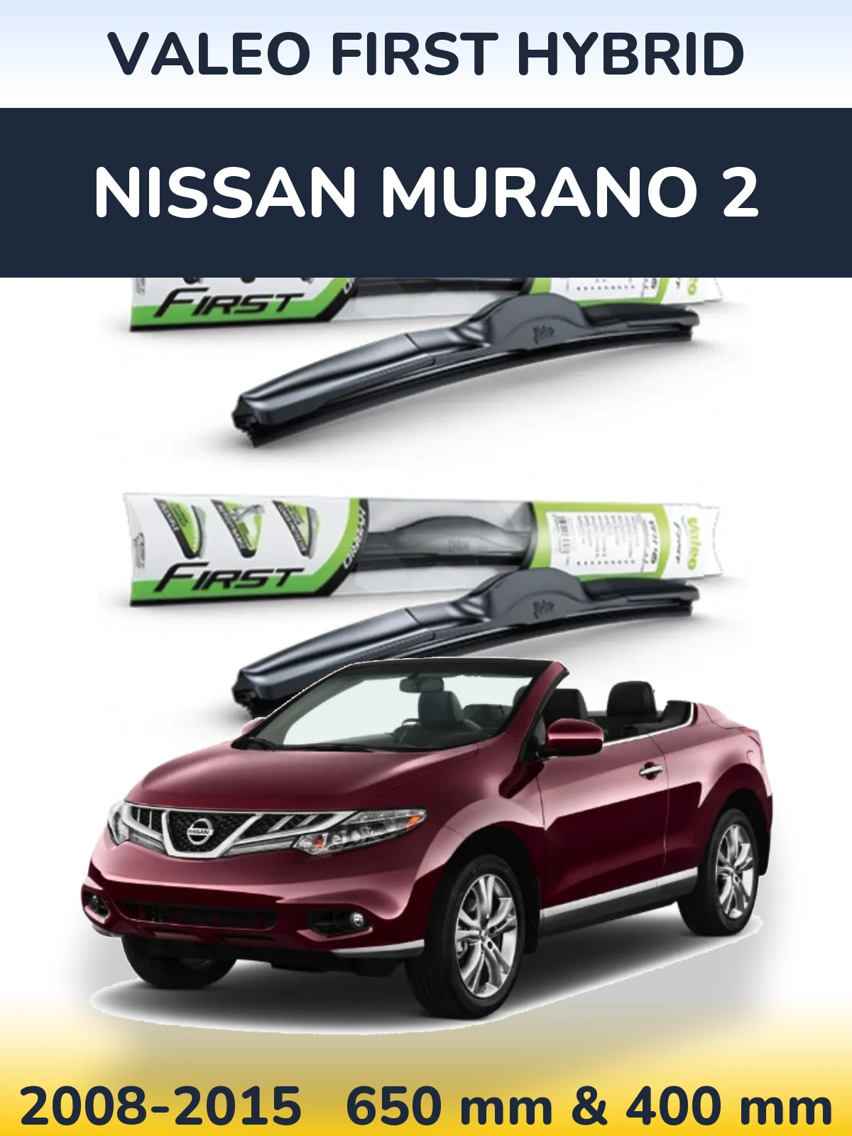 Ștergătoare Valeo First Hybrid pentru Nissan Murano 2