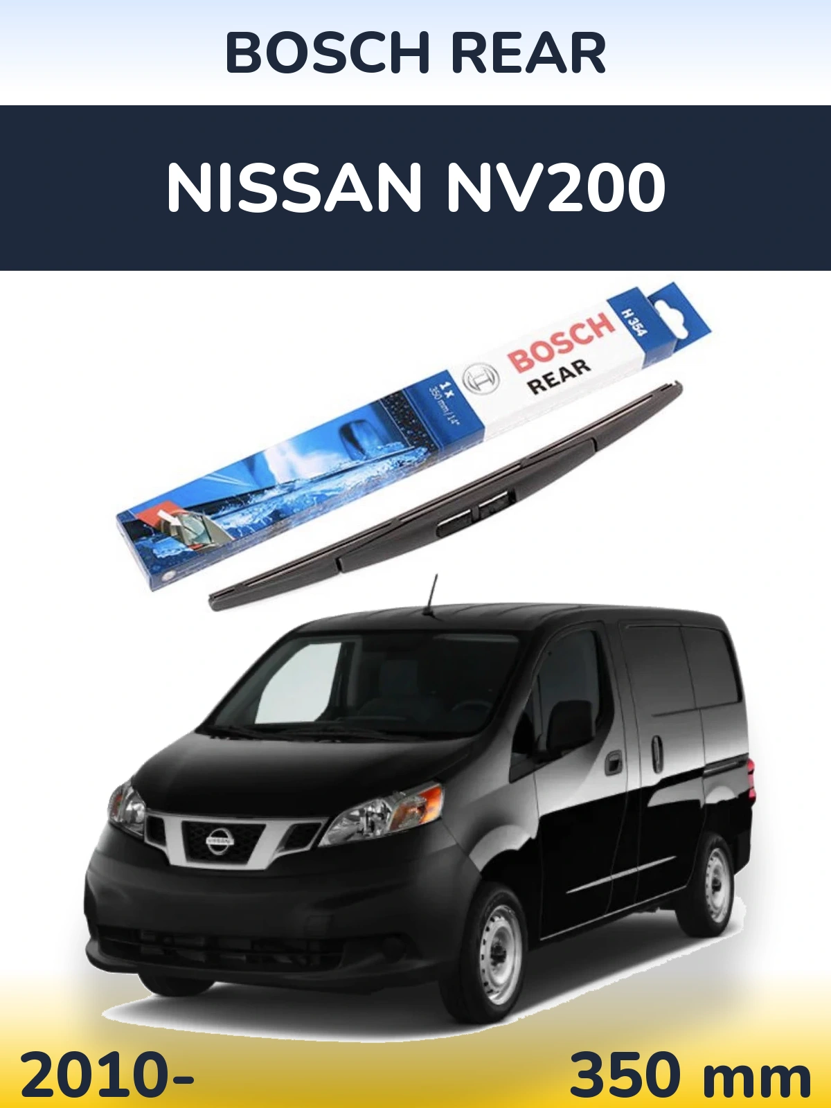 Ștergătoare BOSCH Rear pentru Nissan NV200