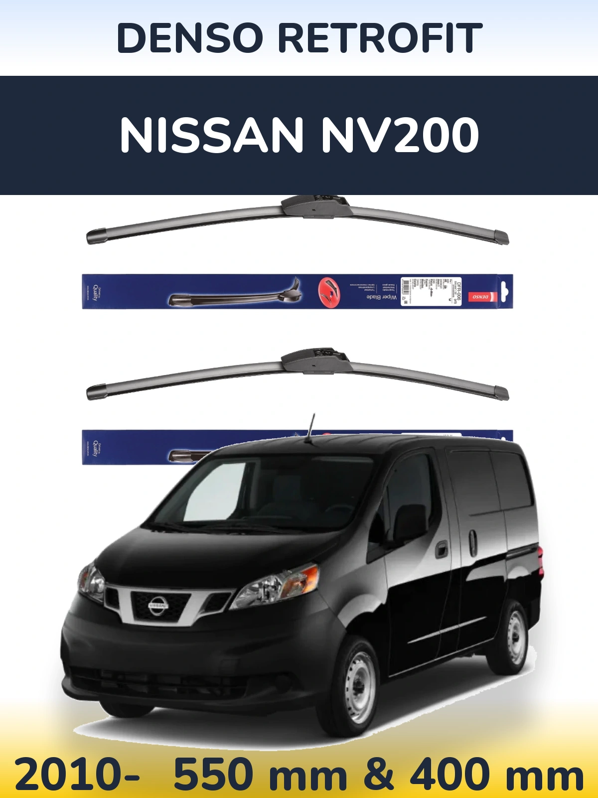 Ștergătoare Denso Retrofit pentru Nissan NV200