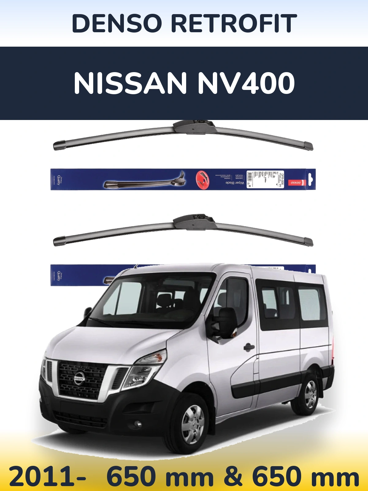 Ștergătoare Denso Retrofit pentru Nissan NV400