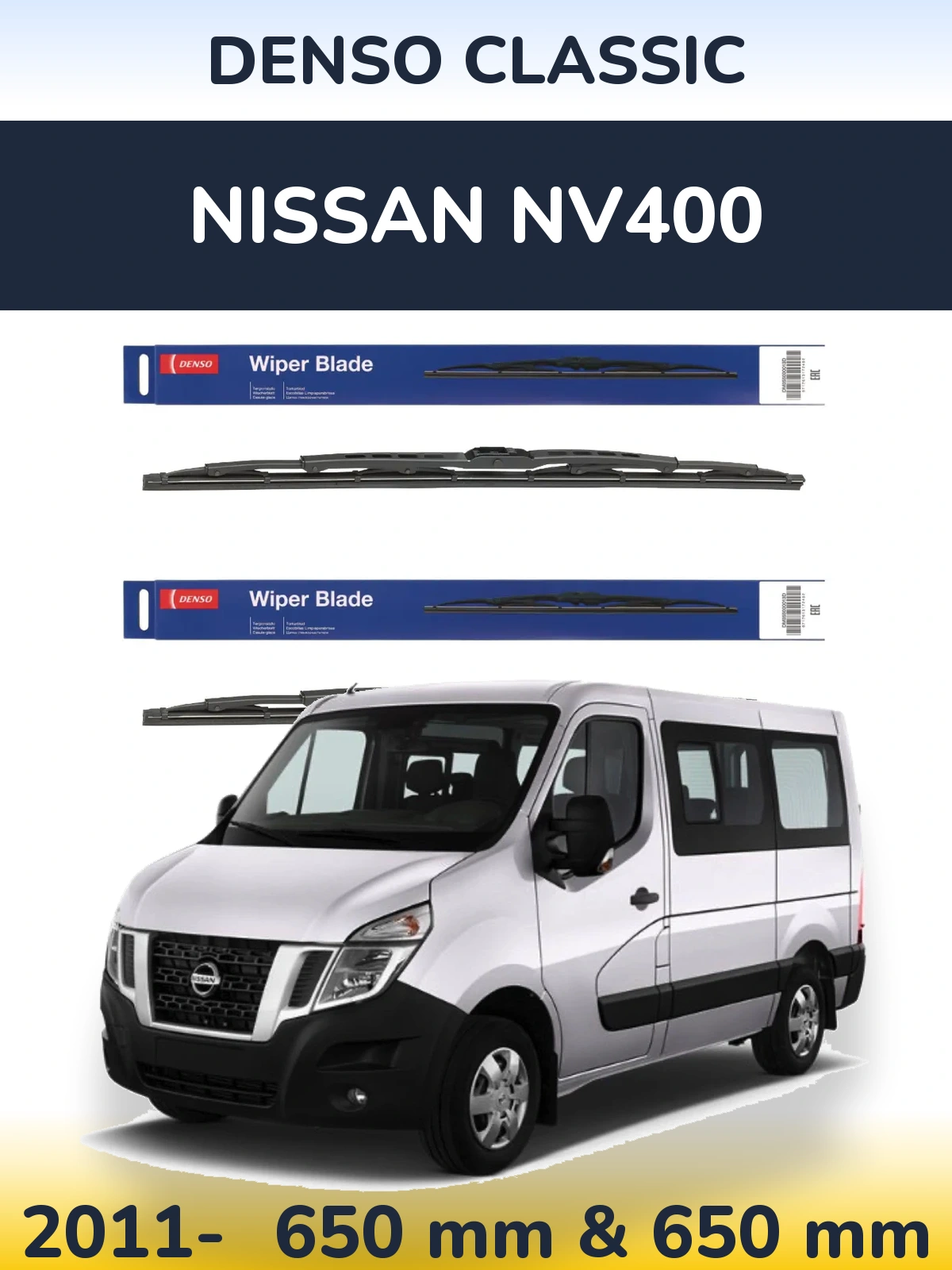 Ștergătoare Denso Classic pentru Nissan NV400