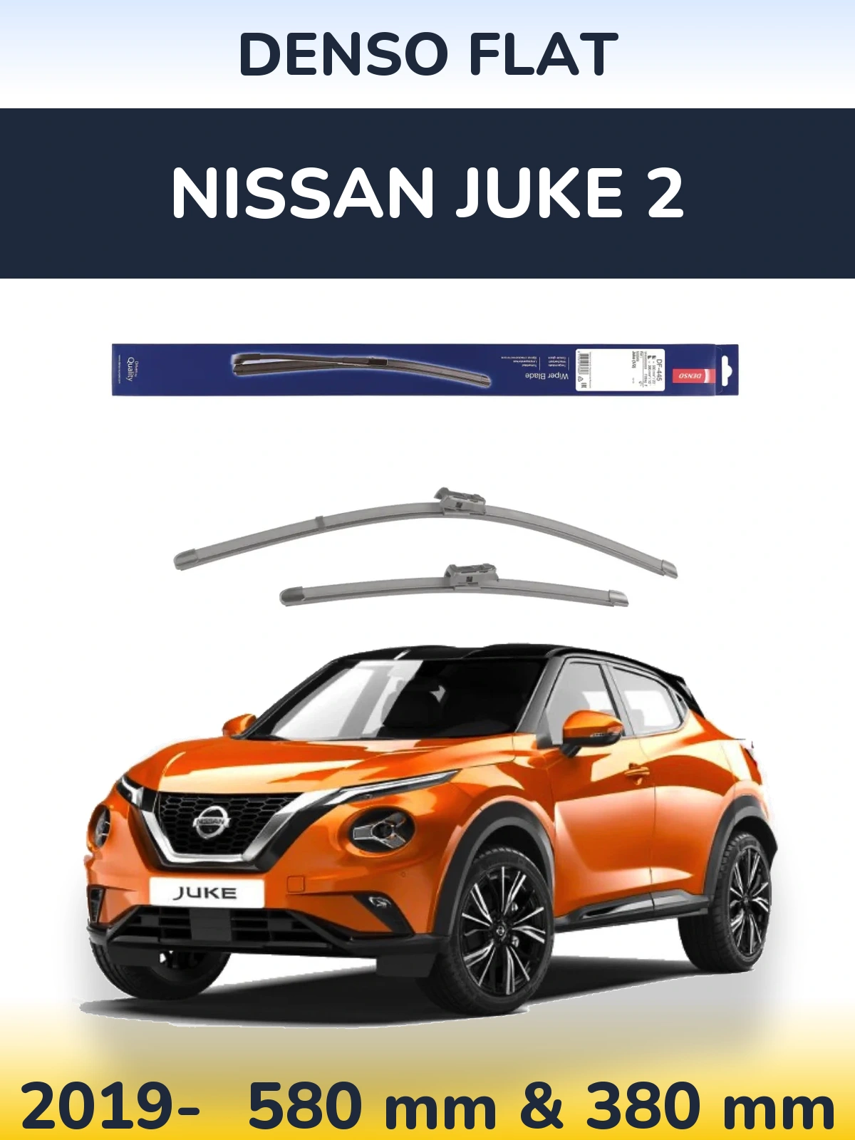 Ștergătoare Denso Flat pentru Nissan Juke 2