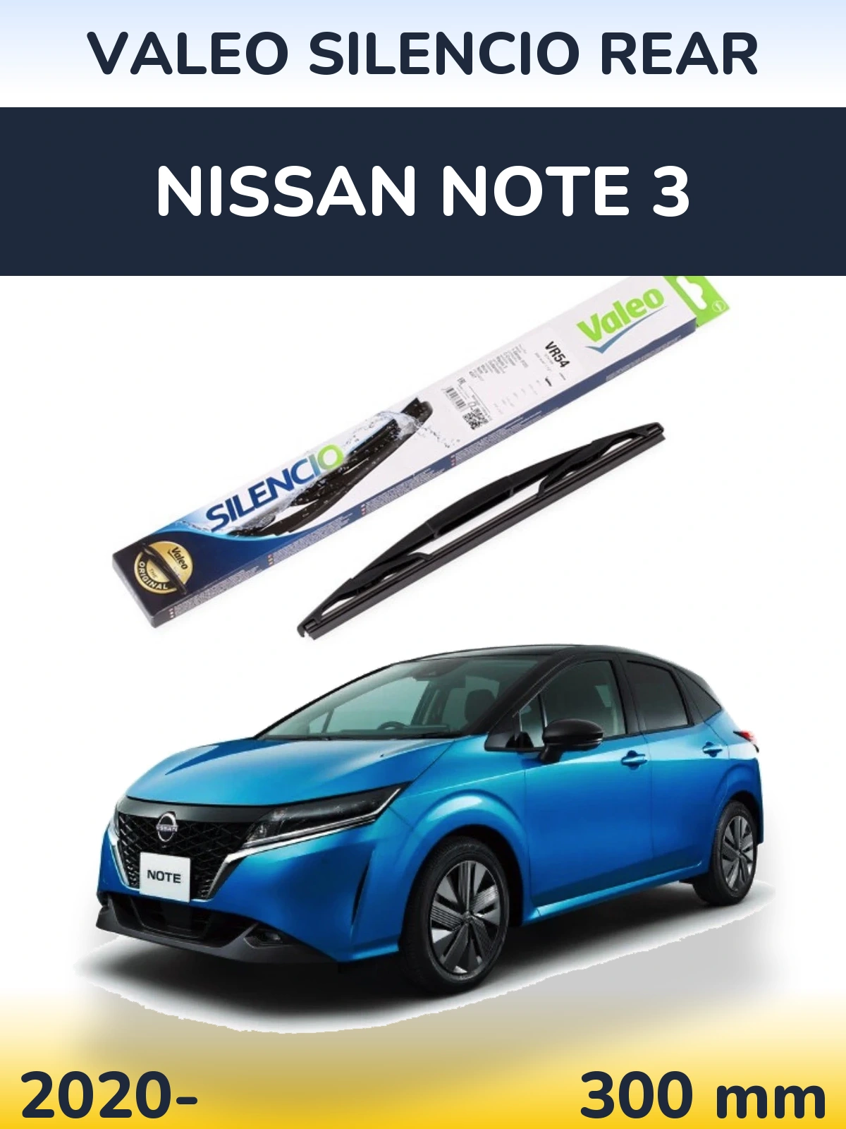Ștergătoare Valeo Silencio Rear pentru Nissan Note 3
