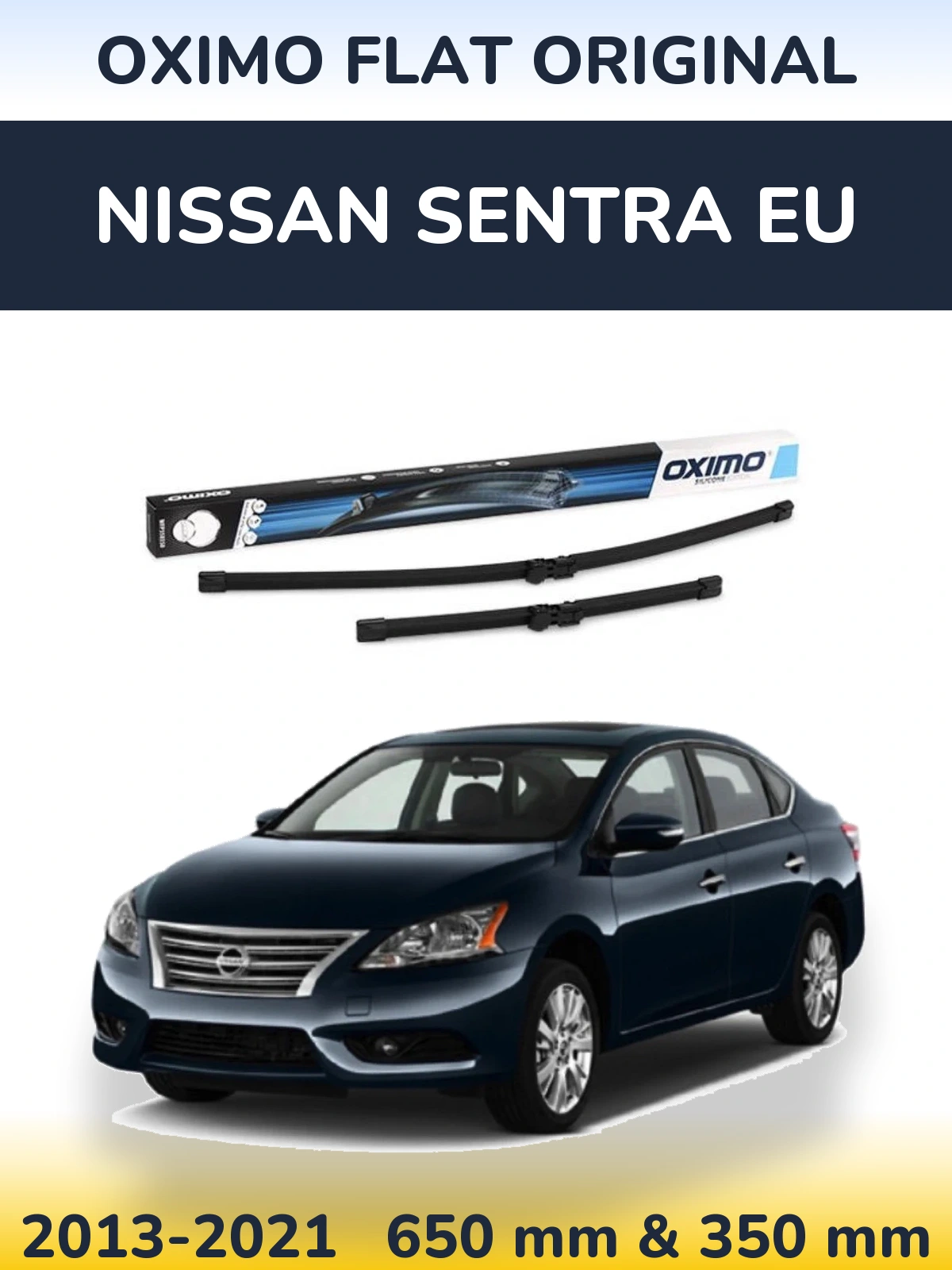 Ștergătoare Oximo Flat Original pentru Nissan Sentra EU