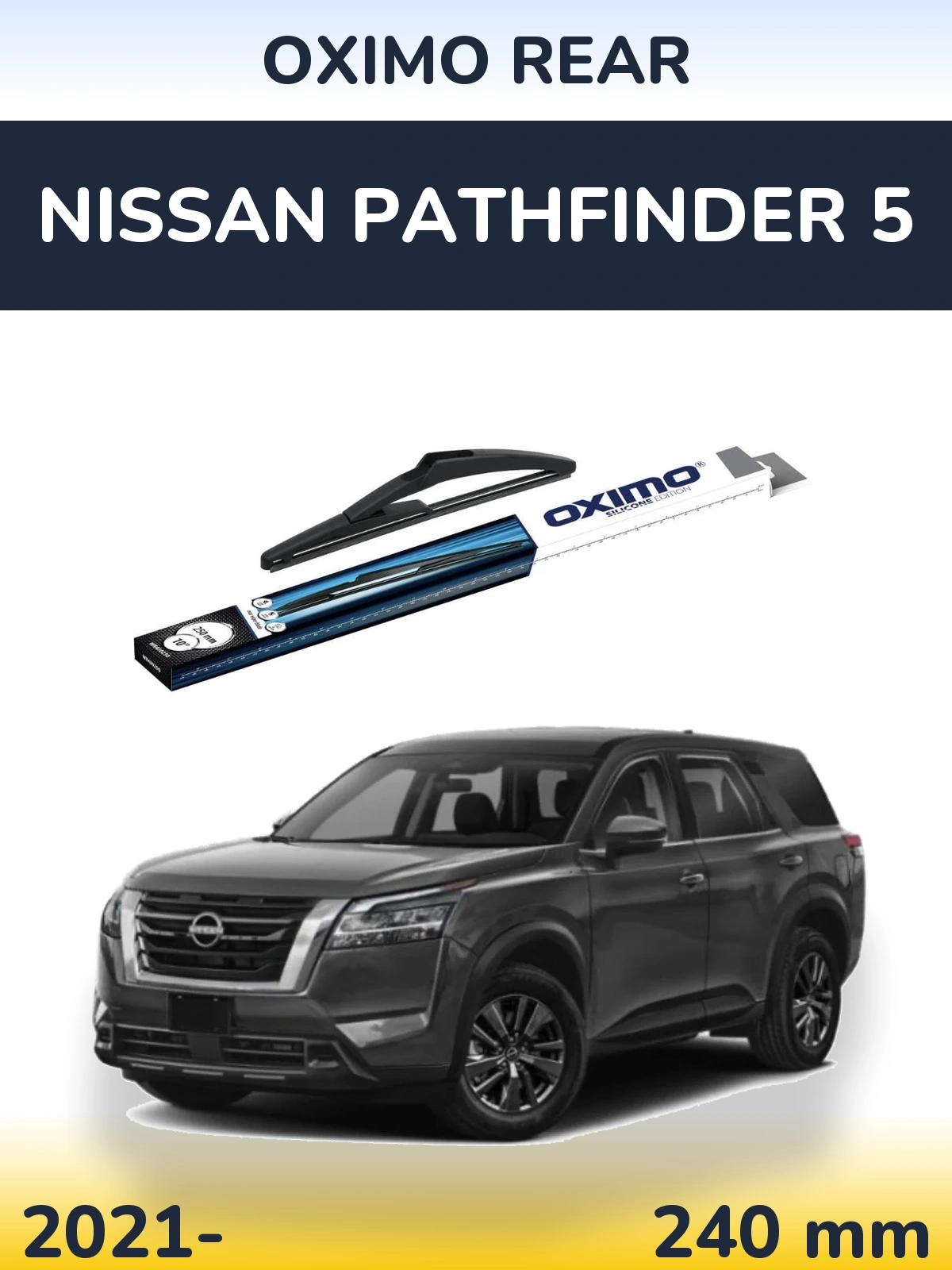Ștergătoare Oximo Rear pentru Nissan Pathfinder 5