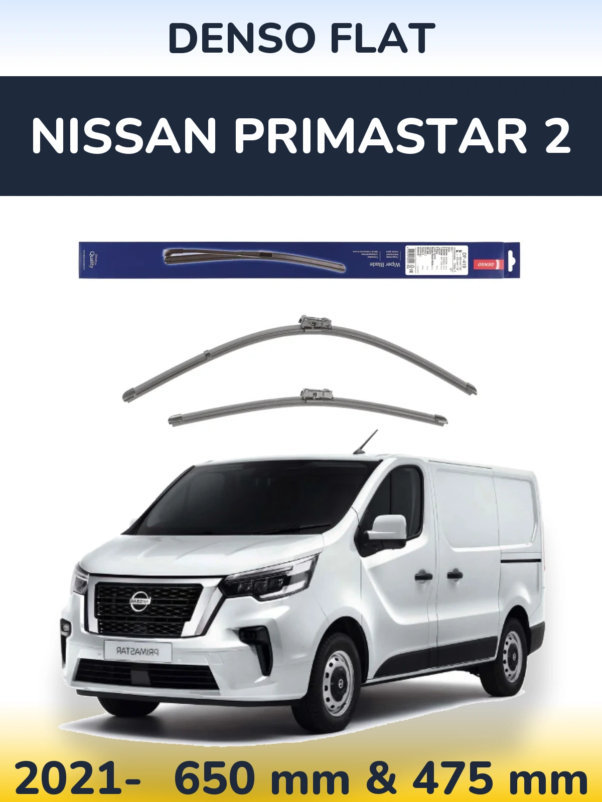 Ștergătoare Denso Flat pentru Nissan Primastar 2