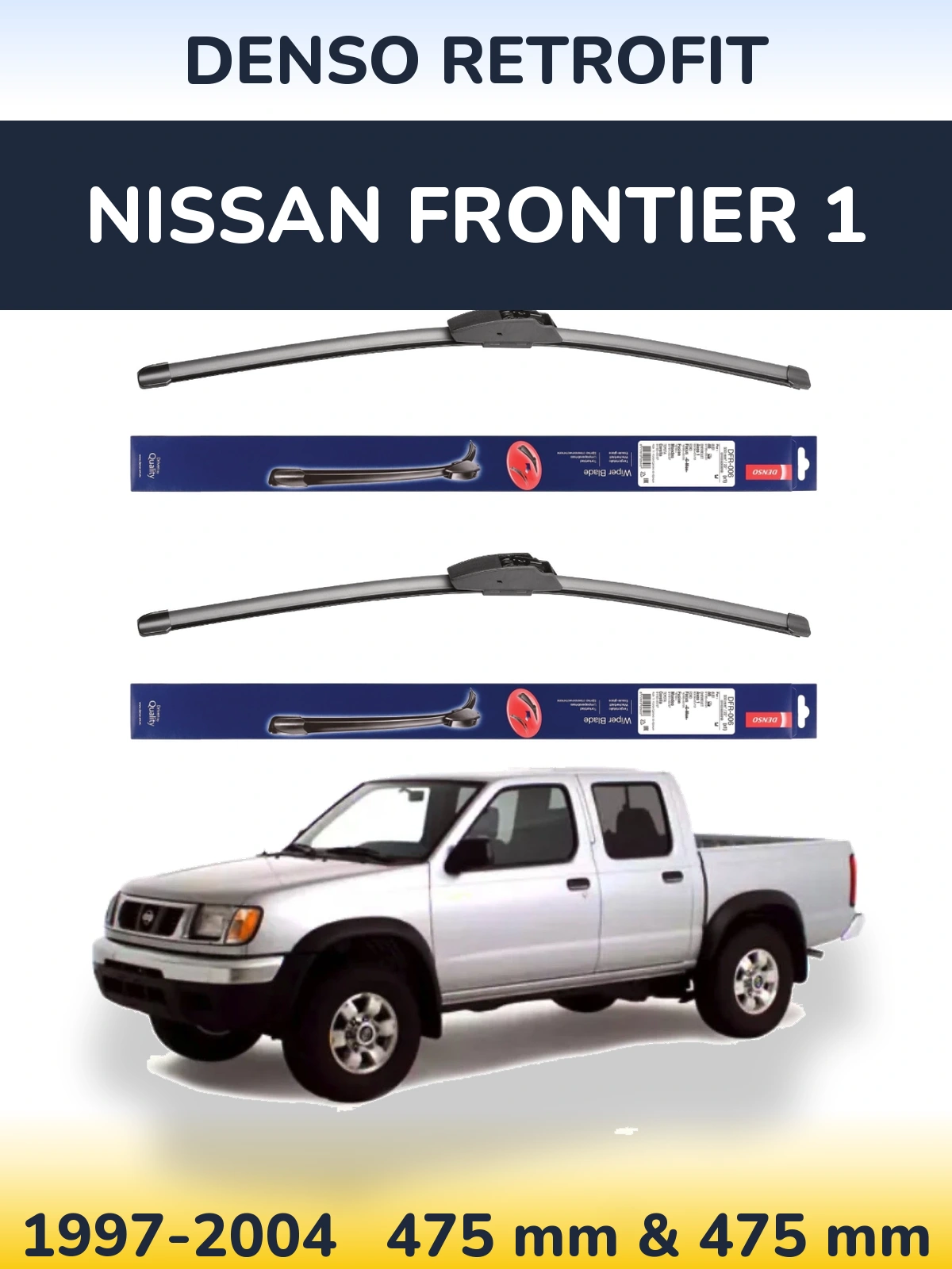 Ștergătoare Denso Retrofit pentru Nissan Frontier 1