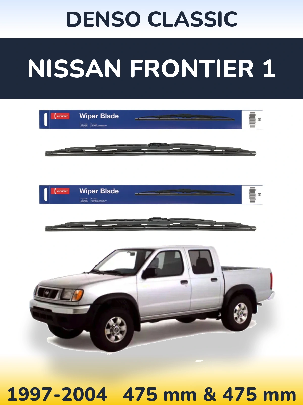 Ștergătoare Denso Classic pentru Nissan Frontier 1