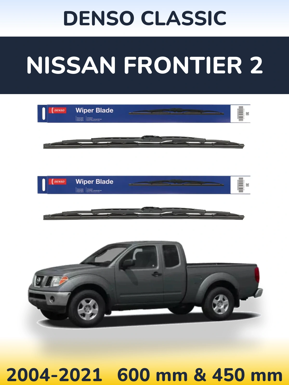Ștergătoare Denso Classic pentru Nissan Frontier 2
