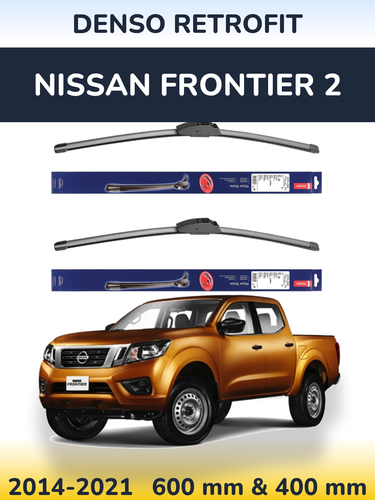 Ștergătoare Denso Retrofit pentru Nissan Frontier 2