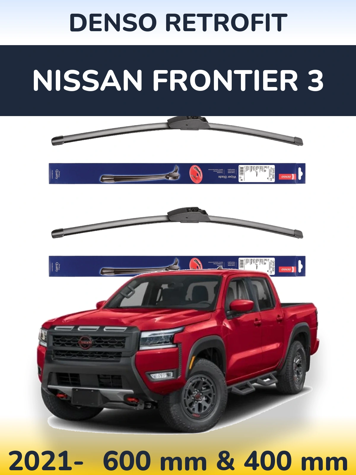 Ștergătoare Denso Retrofit pentru Nissan Frontier 3