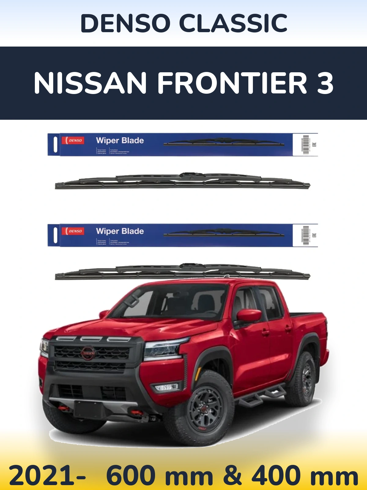 Ștergătoare Denso Classic pentru Nissan Frontier 3