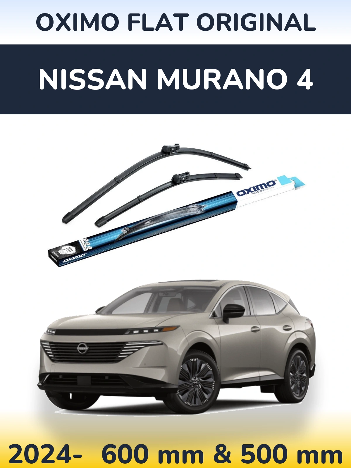 Ștergătoare Oximo Flat Original pentru Nissan Murano 4
