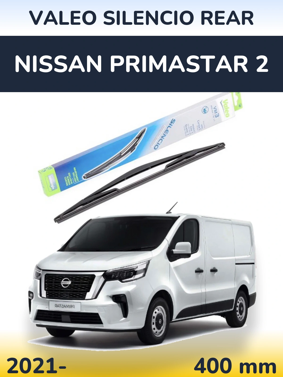 Ștergătoare Valeo Silencio Rear pentru Nissan Primastar 2