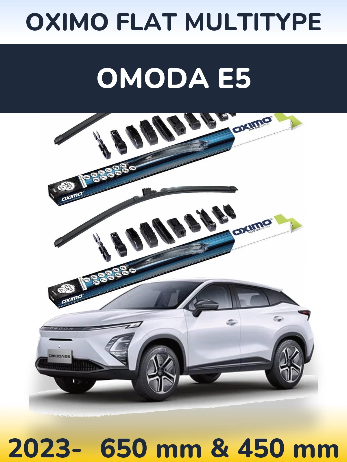 Ștergătoare Oximo Flat MultiTipe pentru Omoda E5