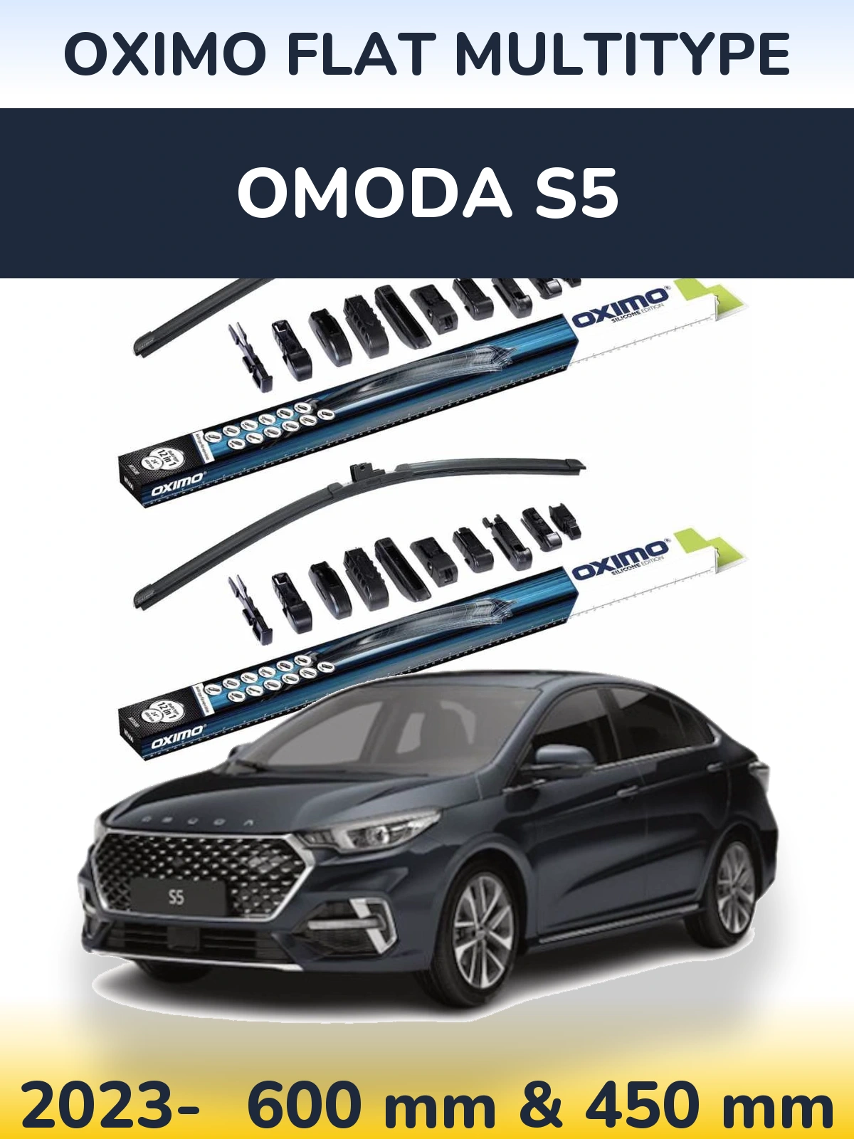 Ștergătoare Oximo Flat MultiTipe pentru Omoda S5