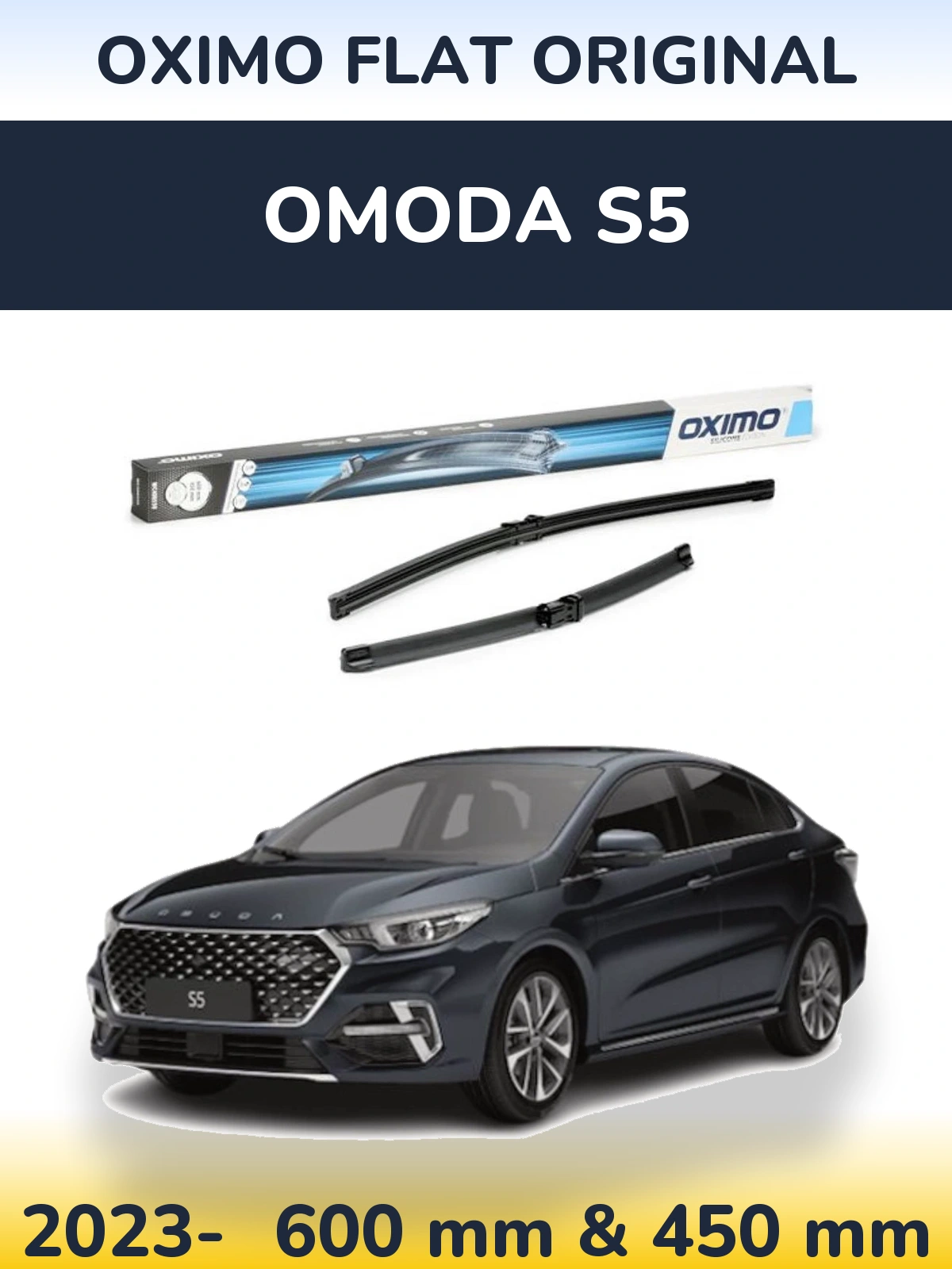 Ștergătoare Oximo Flat Original pentru Omoda S5