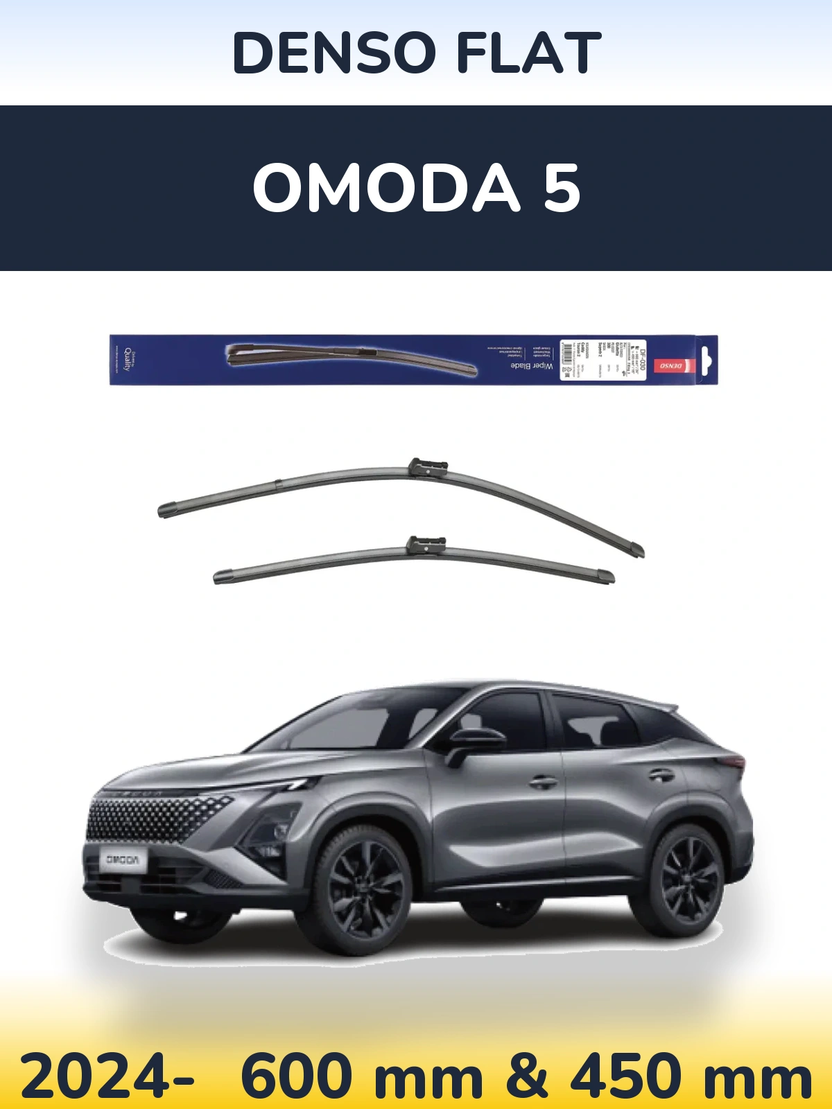 Ștergătoare Denso Flat pentru Omoda 5