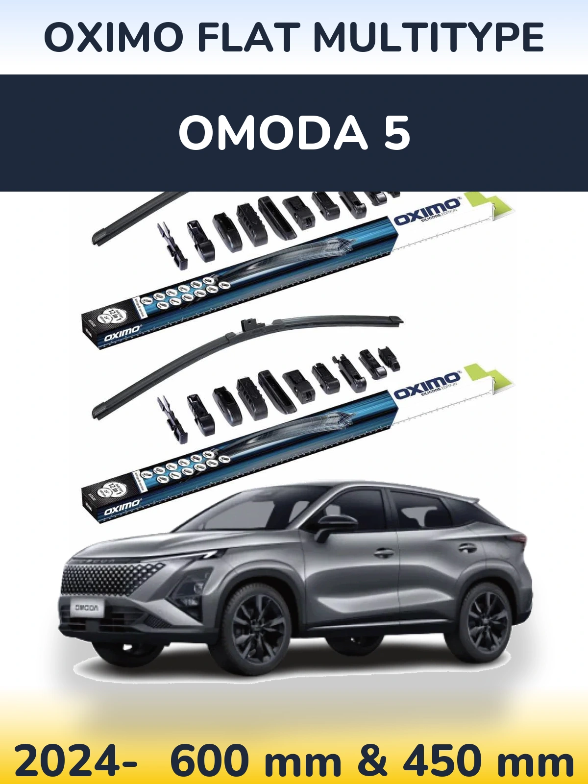 Ștergătoare Oximo Flat MultiTipe pentru Omoda 5