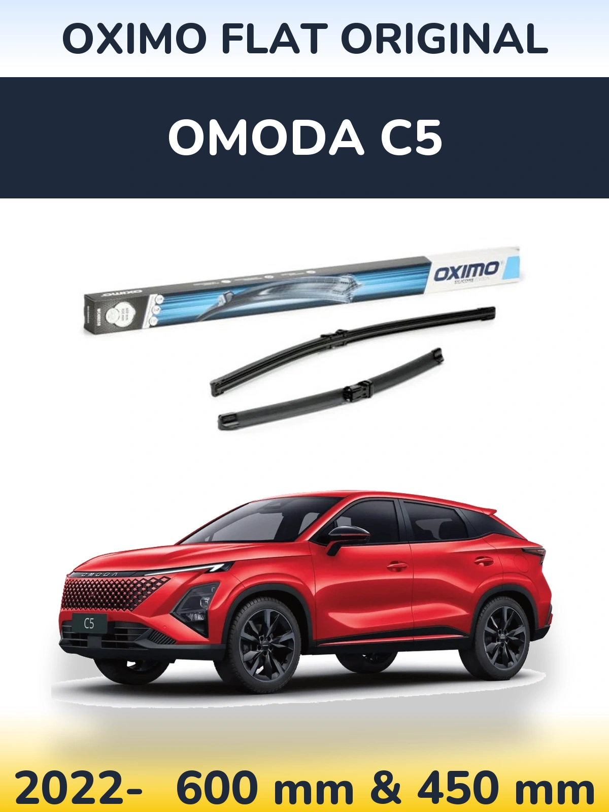 Ștergătoare Oximo Flat Original pentru Omoda C5