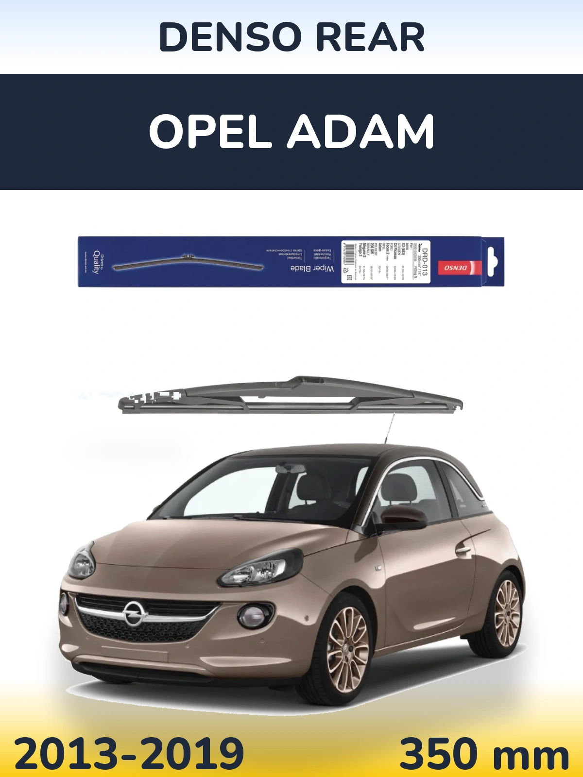 Ștergătoare Denso Rear pentru Opel Adam